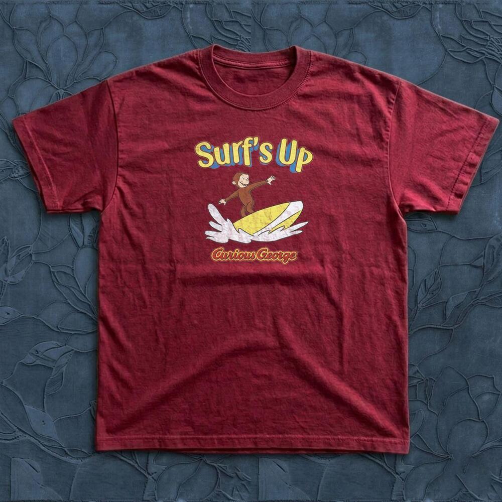 Gildan Curious George SurfS Up Design